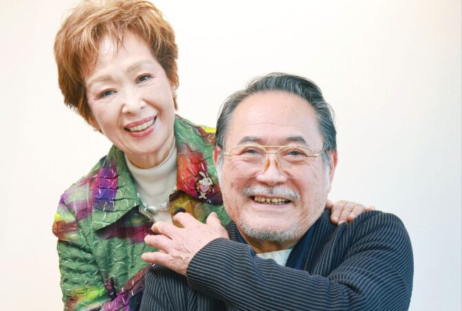 前田吟と箱崎幸子