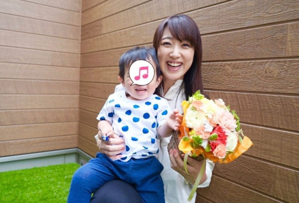 川田裕美と子ども