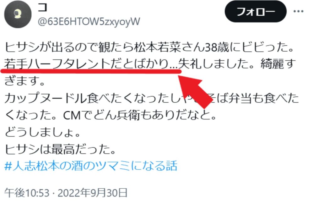 Xの投稿