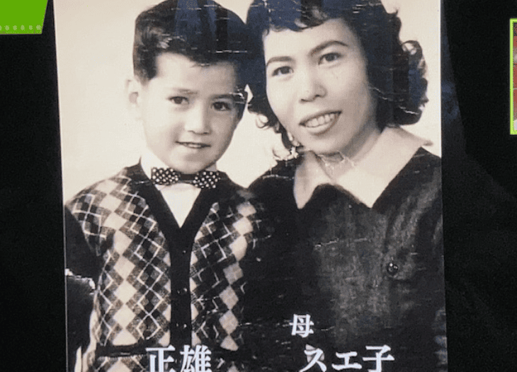 草刈正雄と母