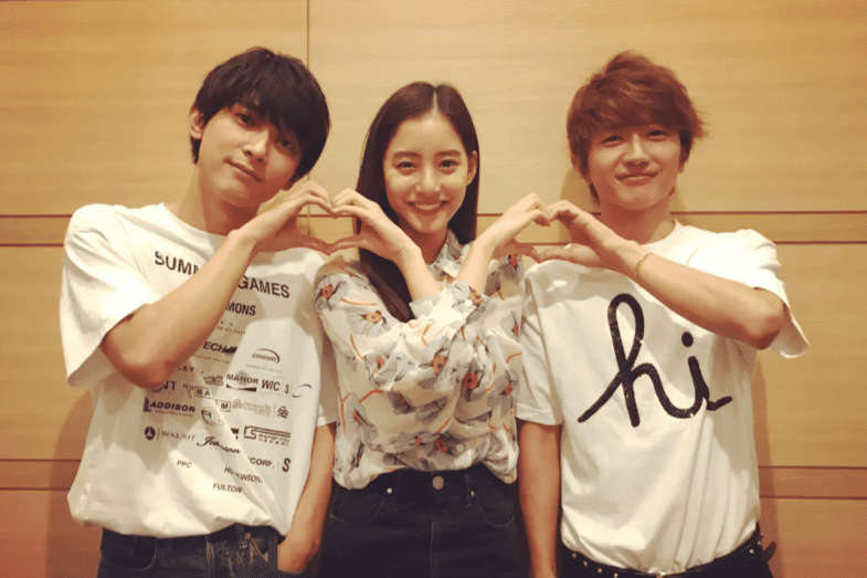 新木優子と西島隆弘と吉沢亮