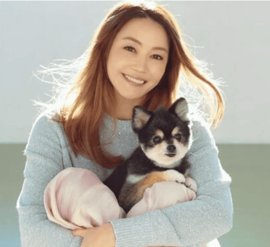 観月ありさと愛犬