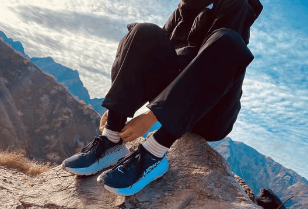 ジャンプ練習からの山登り