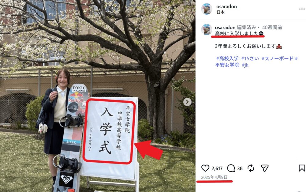 清水さらのインスタグラム投稿